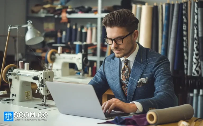 Stunning Tailoring Website Design