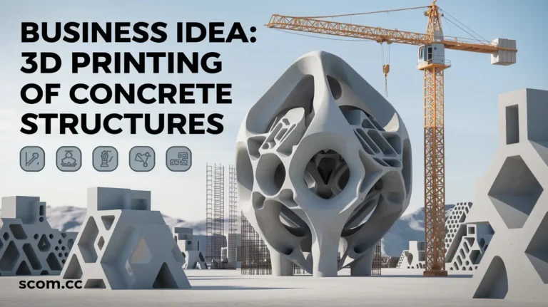 Business Idea 3D Printing of Concrete Structures