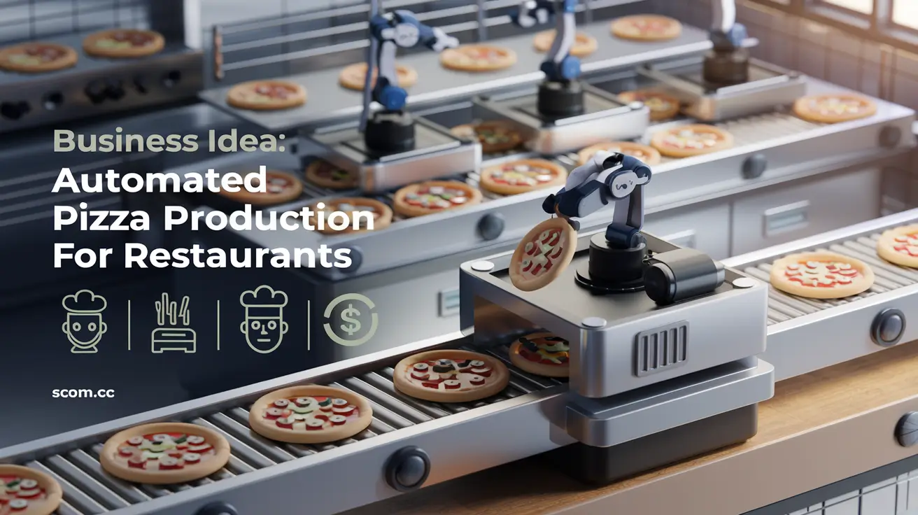 Business Idea Automated Pizza Production for Restaurants Scom.cc 2025 Business Idea Automated Pizza Production for Restaurants