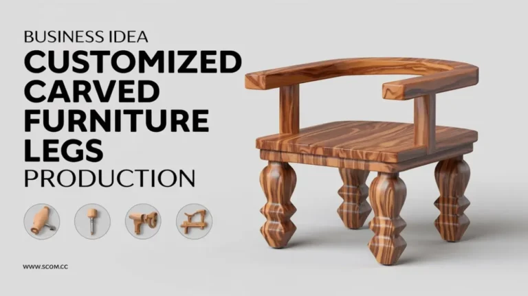 Business Idea Customized Carved Furniture Legs Production