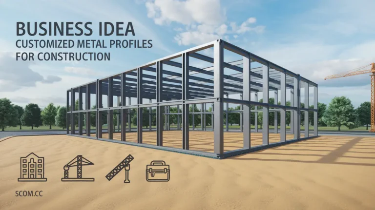 Business Idea Customized Metal Profiles for Construction