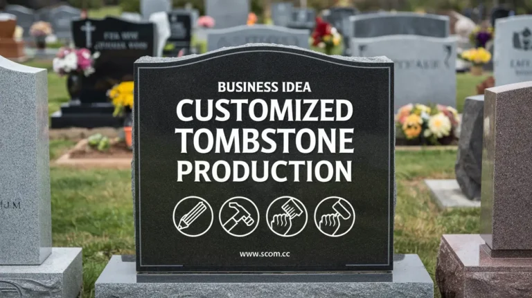 Business Idea Customized Tombstone Production