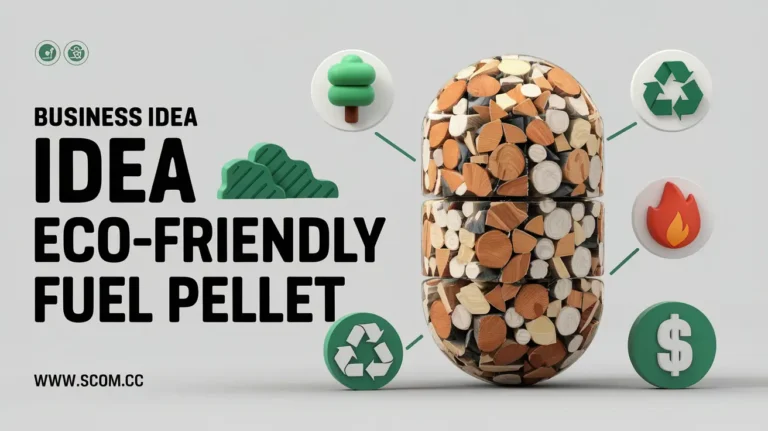 Business Idea Eco-Friendly Fuel Pellet