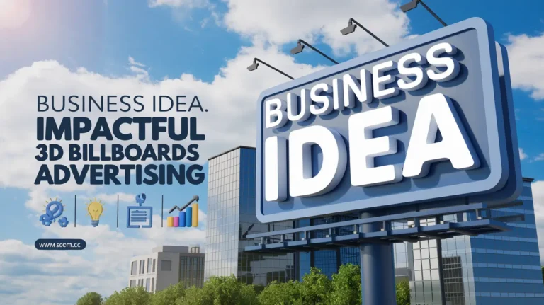 Business Idea Impactful 3D Billboards Advertising