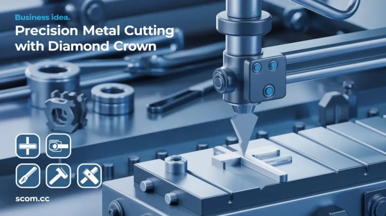 Business Idea Precision Metal Cutting with Diamond Crown