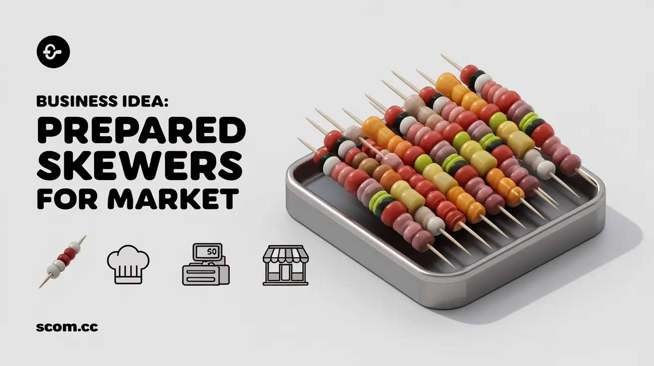 Business Idea Prepared Skewers for Market Scom.cc 2025 Business Idea Prepared Skewers for Market