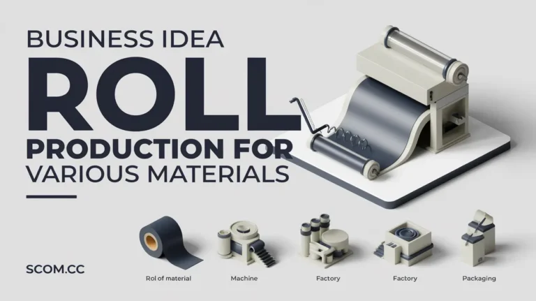 Business Idea Roll Production for Various Materials