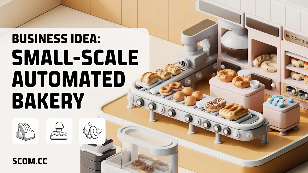 Business Idea Small-Scale Automated Bakery Scom.cc 2025 Business Idea Small-Scale Automated Bakery