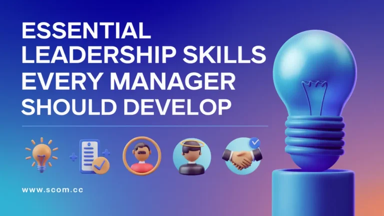 Essential Leadership Skills Every Manager Should Develop